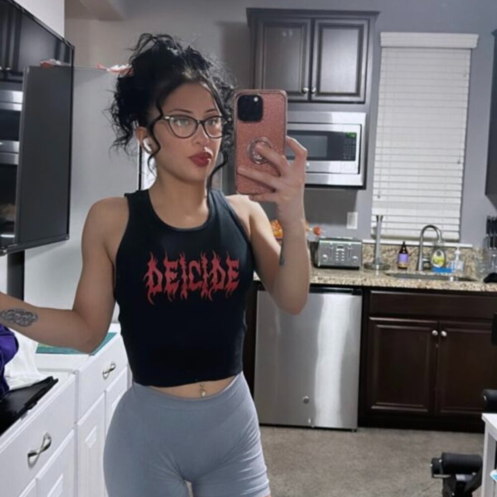 Deicide Unisex Cropped Tank - Picture 2 of 3